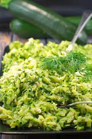 Or you can use the large holes in a box grater. Shredded Zucchini Feta Saute Healthy Side Dish Food Meanderings