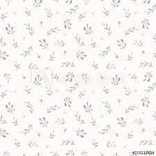 Maybe you would like to learn more about one of these? Seamless Watercolor Floral Pattern With Branches And Leaves Subtle Monochrome Hand Drawn Vector Background Stock Vector Adobe Stock