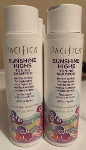 Pacifica sunshine highs toning shampoo