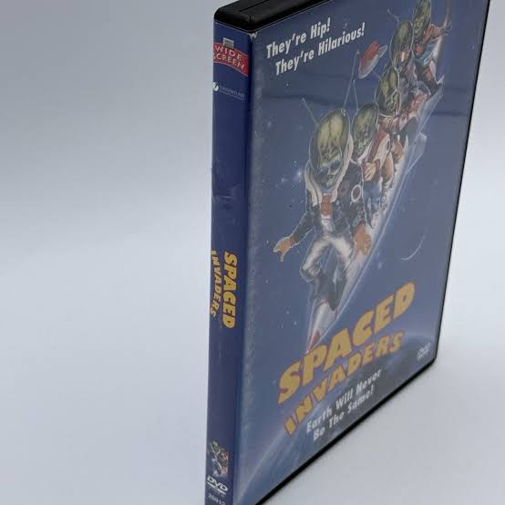 Spaced Invaders (DVD, 1990) Widescreen Sci-fi Comedy Aliens w/ Insert OOP |  eBay
