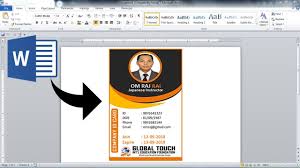 This is the most common way to authenticate entries. How To Make Professional Id Card Design In Ms Word Make Company Id Card Make School Id Card Youtube