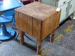 Antique Maple Butcher Block Table Someday Old Wood Table Butcher Block Tables Wood Table Decor