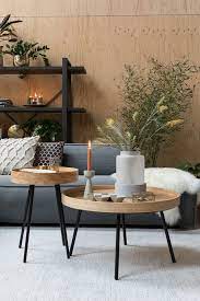 oak tray van zuiver is multifunctioneel naast dat de salontafel handige opstaande randen heeft is het bovenbl woonkamertafels tafel decor interieur woonkamer