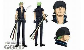 One Piece Film Gold Roronoa Zoro One Piece Movies One Piece Manga One Piece Drawing