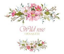 Rose Bouquets Watercolors Wild Flowers Png Clipart White Pink Etsy In 2021 Floral Signs Flowers Photography Wallpaper Wedding Shower Invitations