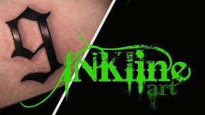 Hourglass and neck chain tattoo on side neck. Tattoo Timelapse Number 9 Inkline Art Youtube