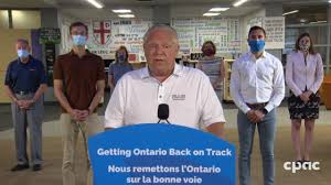 Premier doug ford is still going over the responses from health experts and the teachers' unions about their positions on the return to classrooms. Live Ford Announces School Reopening Plans Sault Ste Marie News