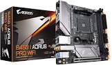 B450 I AORUS PRO WiFi (AMD Ryzen AM4/M.2 Thermal Guard with Onboard WiFi/HDMI/DP/USB 3.1 Gen 2/Mini ITX/Motherboard) Gigabyte