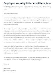 People may want to maintain the status quo so when, for example, a speaker tries to provide ideas involving a change, people may. Employee Warning Notice Email Template Workable