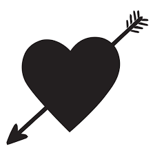 Heart With Arrow Silhouette Png Image Download As Svg Vector Transparent Png Eps Or Psd Use This Heart With Arrow S In 2021 Arrow Silhouette Heart With Arrow Arrow