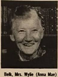 Anna Mae McCain Belk (1904-1984)