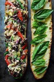 Pan Bagnat Le French Tuna Salad Sandwich Recipe On Food52 Recipe Tuna Salad Sandwich Good Healthy Recipes Healthy Foods To Make
