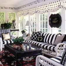Decorating Black And White Decor Sunroom Decorating White Rooms