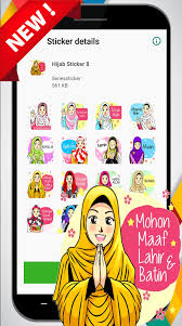 Berikut cara membuat atiker wa whatsapp bergerak dengan aplikasi: 1000 Cute Hijab Muslimah Sticker For Wastickerapp For Android Apk Download