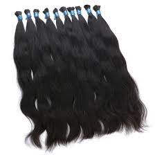 Working one braid at a time, pinch off enough extension hair to match the size of the section of natural hair you'll be braiding. 18inch 100 Human Braiding Hair Bulk Machine Made Remy Straight No Weft Bundles Natural Braiding Hair Extensions China 100 Human Braiding Hair And Bulk Price Made In China Com