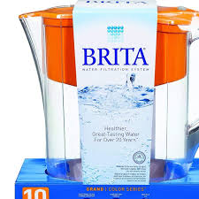 Brita is internationally renowned for its water filtration expertise, providing great tasting water. Brita Grand Water Filter Pitcher 10 Cup Bpa Free Orange Groupon