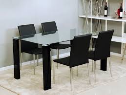 This 5 Pc 3650 Modern Dining Set By Kathy Ireland Designs From The Acafe Society Collection Feature Rectangular Dining Set Dining Sets Modern Dining Room Bar