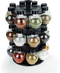Check spelling or type a new query. Neki 360 Degree Revolving Round Shape Transparent Spice Rack Container Spice Stand For Kitchen Storage Container