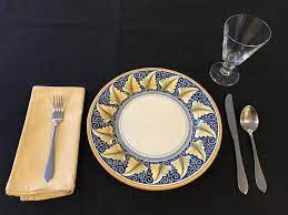 To the right of the plate, the knife for the first course is the farthest to the right. Proper Table Setting 101 Everything You Need To Know Emily Post