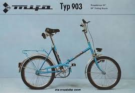 Das 1967 Vorgestellte Mifa Klapprad Folgte Dem Damaligen Trend Hin Zu Diesem Fahrradtypus Es Sollte Jedoch Vordergrundig Dem Z Folding Bicycle My Ride Bicycle