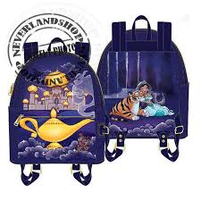 Check spelling or type a new query. Neverlandshop Loungefly Mini Backpack Castle Aladdin Wdbk1721