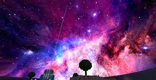 The Night Sky Above Spawn Explorer S League Vanilla Minecraft Server