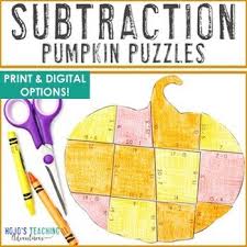 We may earn a commission through links on our site. Subtraction Pumpkin Activities Halloween Math Worksheet Alternatives Or Games Hojo S Teaching Adventures Llc