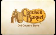 Give cracker barrel gift cards to your family and friends and share a homestyle country experience! Buy Cracker Barrel Gift Cards At Discount 30 0 Off