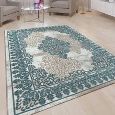 Ist ihr eingangsbereich eher quadratisch, bietet sich auch ein runder teppich an, den sie in die mitte des raumes legen. Wohnzimmer Teppich Kurzflor Teppich Mit Kaufland De