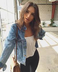 Emily Ratajkowski On Instagram Emily Ratajkowski Style Fashion Jacket Outfits