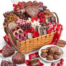 12 Valentine S Day Gift Baskets To Send This Year Valentine S Day Recipes And Ideas Food Network Send the perfect valentine's day gift by choosing one of our gourmet valentine's gift baskets filled with delicious chocolate, cookies, candy and share the love this valentine's day with a gourmet food, wine, chocolate or spa gift basket.