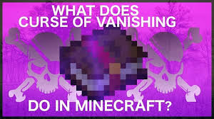 I wanted to use this in my own map but i don't know how. Curse Of Vanishing In Minecraft Everything Players Need To Know