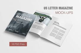 Download Us Letter Magazine Mockup 169044 Scene Creators Design Bundles Magazine Mockup Magazine Mockup Psd Design Mockup Free