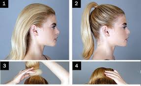 Leave the bangs to fall loosely around your face and create a messy low bun underneath the braid. Easy Messy Bun For Long Straight Hair Novocom Top