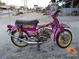 Kumpulan modifikasi motor cb jadi trail terbaru via kreasiotomania.blogspot.com. Modifikasi Yamaha Rx King Berubah Jadi Motor Bebek Retro Klasik Setia1heri Com