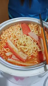 Ramyun With Crab Sticks Crab Stick Food Asian Cooking