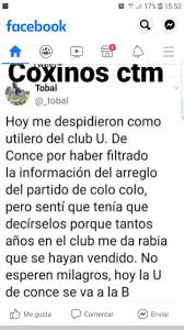 Jun 04, 2021 · s e juega el último partido de esta joranda de eliminatorias para el mundial 2022 de qatar. Utilero De U De Conce No Ha Sido Despedido Por Denunciar Arreglo