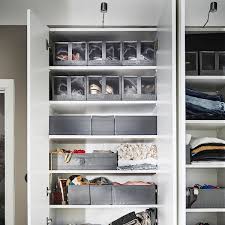 Pax hack with ikea bergsbo wardrobe doors and mirrors inserted.idea to. Skubb Shoe Box Dark Grey 22x34x16 Cm Ikea