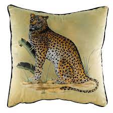 Product titleabphqto leopard print silhouette of the leopard reve. World Menagerie Alano James Leopard Cushion Cover Wayfair Co Uk
