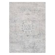 Light gray, thickness (pile height): Ryan Light Gray Area Rug 5x7 Kirklands
