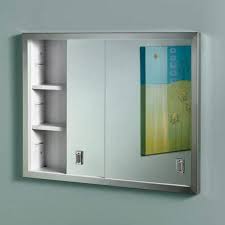 Jensen B703850 24 X 19 In 2 Door Contempora Medicine Cabinet With Steel Basic White Walmart Com In 2021 Recessed Medicine Cabinet Bathroom Medicine Cabinet Contemporary Medicine Cabinets