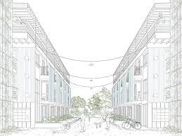 ersatzneubau buchwiesen zurich seebach loeliger strub architektur architektur architektonische prasentation architekturzeichnung