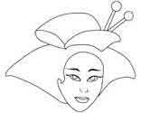 Trinity cathedral in the kremlin. China Coloring Pages