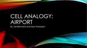 Mar 11, 2019 · march 11, 2019. Cell Analogy Airport