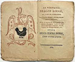 Incunabula on Twitter: &quot;Le Véritable Dragon Rouge ou il est Traité de l&#39;Art  de Commander les Esprits Celestes, Aeriens, Terrestres, et Infernaux. 1521  [but circa 1800]. First edition of the &quot;Dragon Rouge&quot;