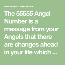 55555 Angel Number And It S Meaning Angel Number Meanings Number Meanings Thoughts And Feelings