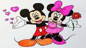 Maybe you would like to learn more about one of these? How To Draw Mickey Mouse And Minnie Mouse Step By Step Easy Draw Youtube