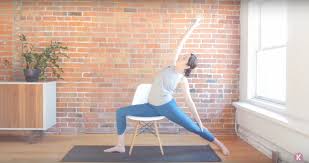 Gentle Chair Yoga For Beginners And Seniors Sivana East In 2020 Chair Yoga Chair Yoga Sequence Beginner Yoga Class