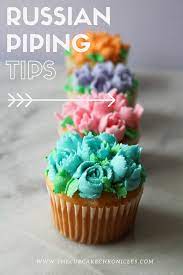 Russian Piping Tips The Cupcake Chronicles Russian Piping Tips Cupcake Decorating Tips Russian Cake Decorating