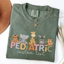 Pediatric Nurse Sweatshirt Crewneck, Pediatric Nurse Animal Crewneck, Peds  Nurse Sweatshirt Gift, Pediatric Nurse Gift, Pediatric Peds Crew